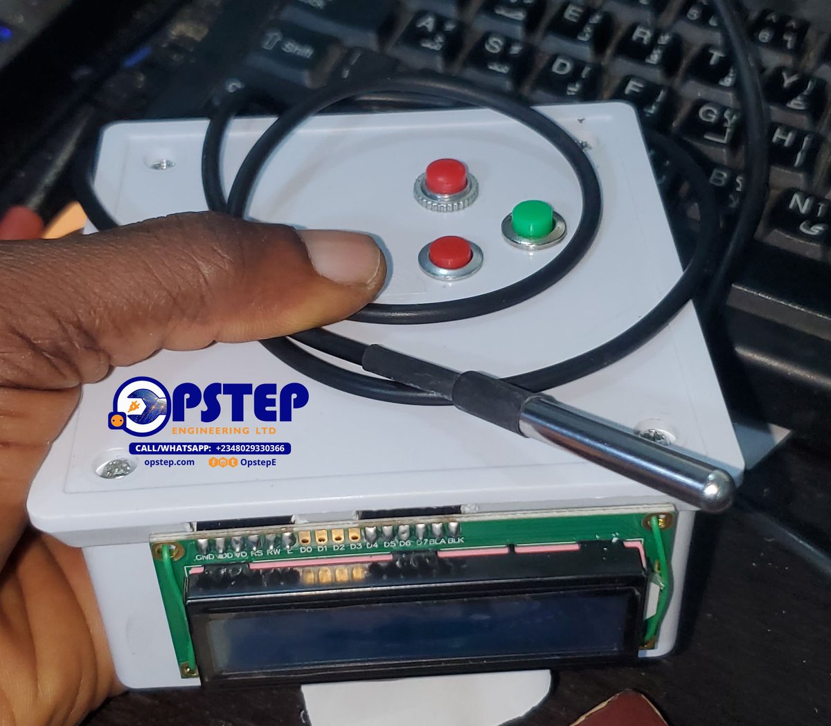 OpstepE's tweet image. This system measures freezer’s internal temperature, If it exceeds a predefined threshold, a buzzer is activated, alerting u 2a potential problem

#ElectronicsTraining #embeddedsystemstems #nigeria #embeddedengineer #ElectronicsAndEmbeddedSystems #microcontroller #embeddedsystems