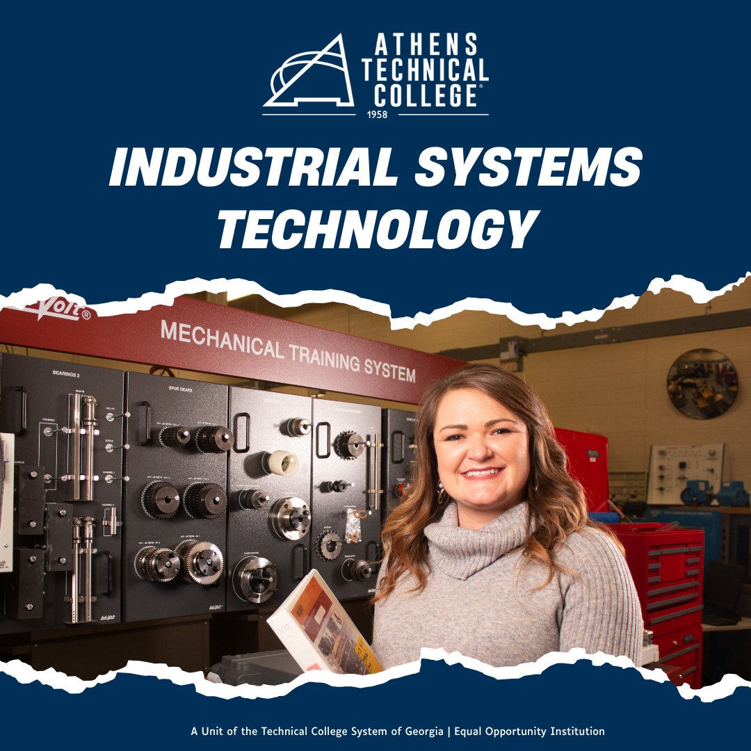 AthensTechGA's tweet image. 🛠️Become a backbone of industry with Athens Technical Colleges Industrial Systems Technology program! Combine observation with expertise and apply today! ow.ly/xY2h50Xkm8G