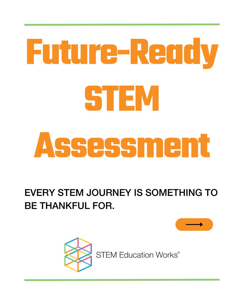 STEMeduWorks's tweet image. See how your STEM program measures up with our free Future-Ready STEM Assessment.

🔗: stemeducationworks.com/future-ready-s…

#STEMEducationWorks #STEMAssessment #FreeResource #STEMclassroom
