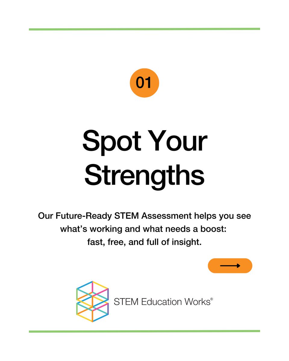 STEMeduWorks's tweet image. See how your STEM program measures up with our free Future-Ready STEM Assessment.

🔗: stemeducationworks.com/future-ready-s…

#STEMEducationWorks #STEMAssessment #FreeResource #STEMclassroom