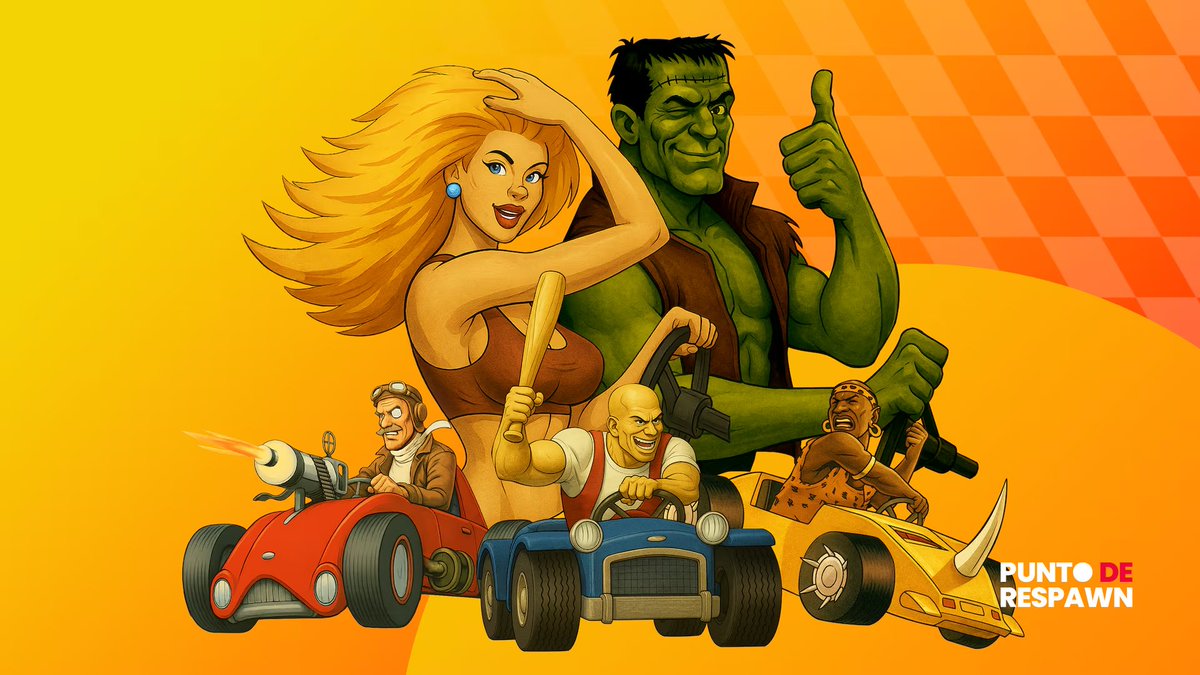 PuntoDeRespawn's tweet photo. 🆕 Street Racer Collection ya disponible en pc y consolas
📰 La versión definitiva del clásico kart de los 90
➡️ Corre, choca y diviértete en 27 pistas con hasta cuatro jugadores
👉 https://t.co/yVQ8h4GI7O
@qubytegames | #StreetRacerCollection https://t.co/ZgbfXhLWTg