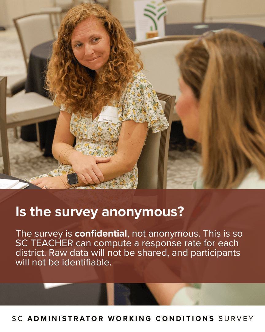 SCTEACHERtweets's tweet image. The SC Administrator Working Conditions Survey is uniquely designed to study the perspectives of school administrators in #SC.

District leaders, submit school administrator emails by Dec. 12 to participate!

Explore FAQs: heyor.ca/qmO1FV

#scschools #educator #k12
