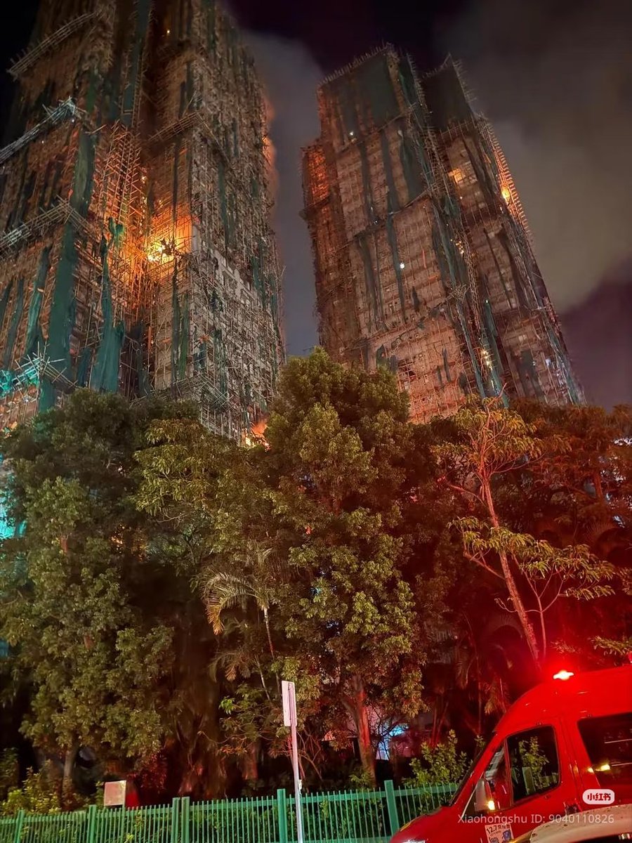 SaiSandeepTalks's tweet image. 💔 Tragedy in Tai Po, Hong Kong
A devastating fire at Wang Fuk Court claims 13 lives, injures many, and leaves chaos behind 🔥🏢
Our hearts are with the victims &amp;amp; their families 🕊️🙏

#HongKongFire #TaiPo #NeverForget #PrayForHongKong