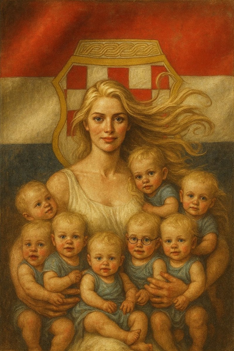 basedhrhb2's tweet image. Plave krvi, bijelog lica rađaju se nova dica!

#žzh #herzegbosnia #demografija #croats #hrvatska

@Ured_PRH
@VladaRH
@trad_west_