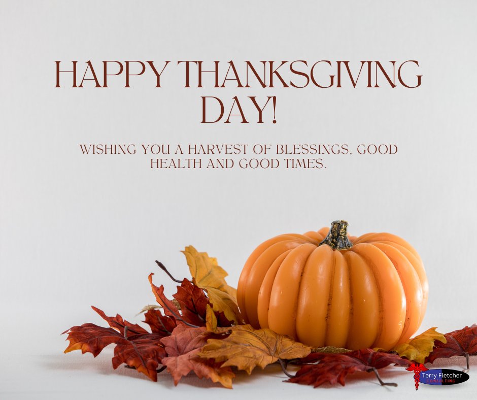 TerryCoder1's tweet image. Happy Thanksgiving from Terry Fletcher Consulting!

Today, we’re taking a moment to reflect on how grateful we are for the incredible professionals who keep healthcare moving, coders, billers, auditors, consultants, and everyone behind the scenes, making a real impact.

We hope…