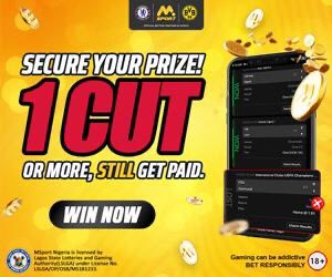 Make we play small on MSport. 

Code - B2HXY3A

Register with my link - cutt.ly/irxU8ODM