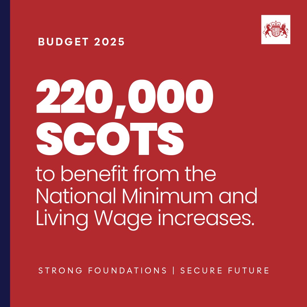 Other measures to support Scottish families include

🔴an increase to universal credit
🔴increase to the basic and state pensions
🔴cutting fuel duty to help families save on everyday costs
🔴further increasing National Living &amp; Minimum Wages

5/10