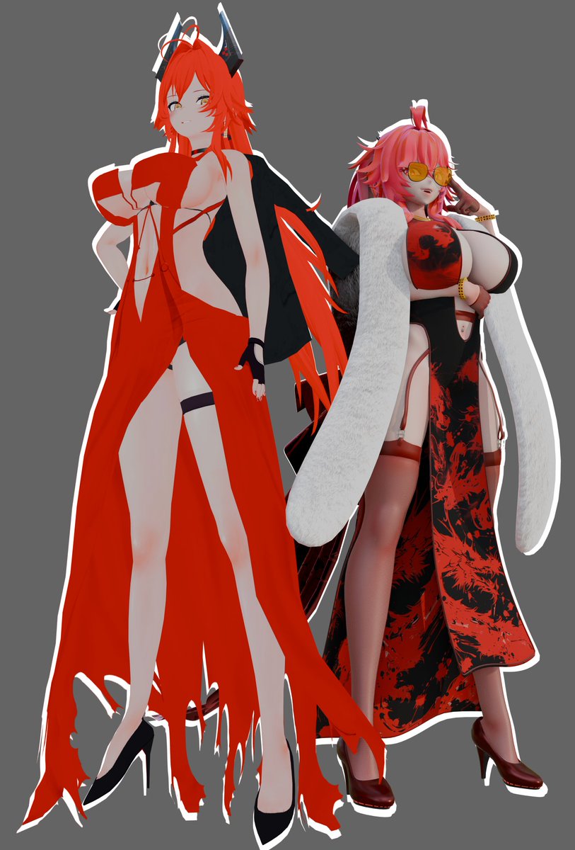 alex_spitzzzz's tweet image. Red Sisters 

#Nihilister #ニヒリスタ #ニケ #NIKKE #NIKKE3周年 #NIKKECONCERT2025 #GoddessofVictoryNIKKE
#Goddessofvictory
#NIKKEfanart #NIKKE3rdAnniversary 
#3DCG #3dart #blender
