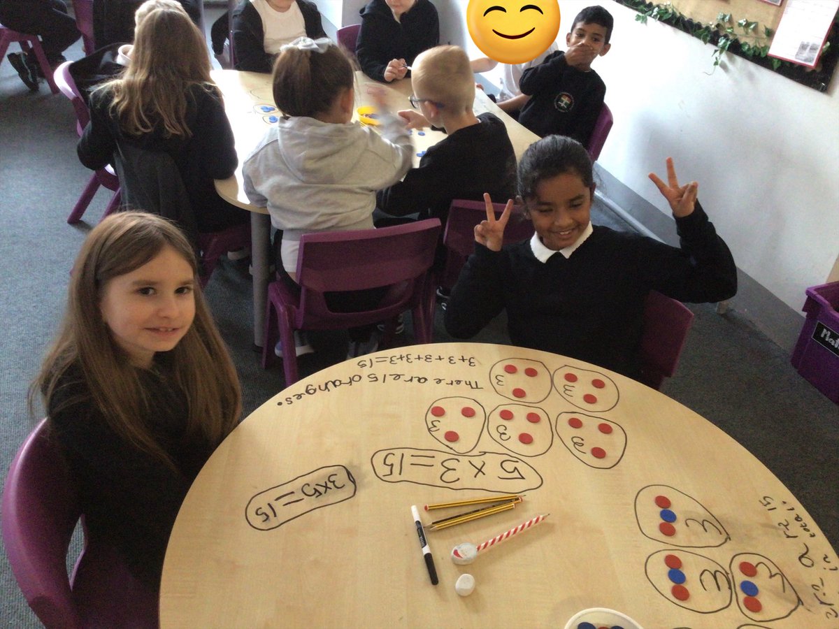 MrMolyneux's tweet image. Year 2 were fantastic mathematicians today as they began to discover different ways to represent equal groups and how this is shown in multiplication. ✖️🔴🔵 #ParishMathematicians @parishschool1