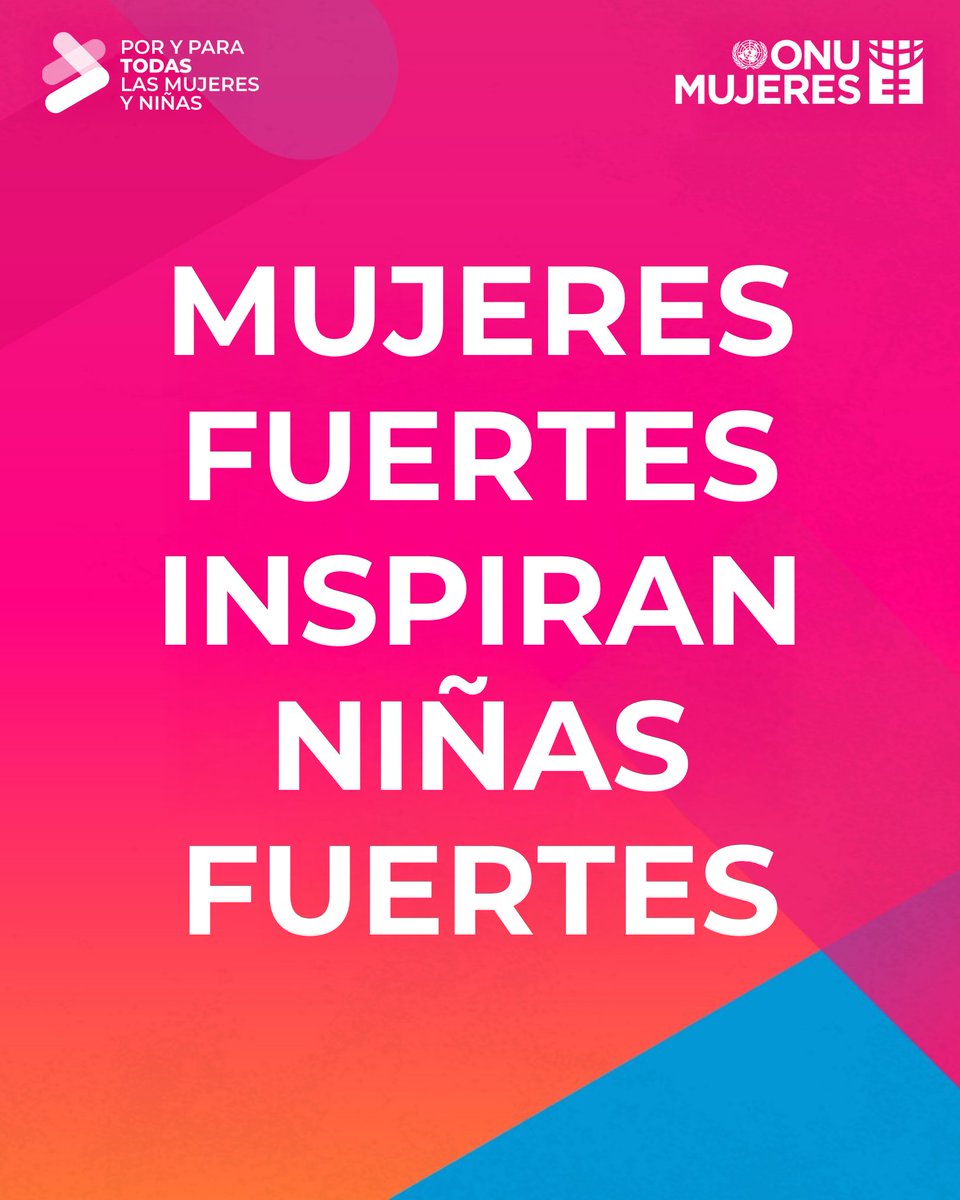 ONU_es's tweet image. Las niñas aún enfrentan barreras para estudiar, participar y liderar.

Cambia el futuro con acciones simples:
✨ Reconoce su valor
✨ Desafía estereotipos
✨ Muestra con el ejemplo que todas las personas merecen respeto

📢 Empoderar a una niña hoy es abrirle la puerta a un mundo…