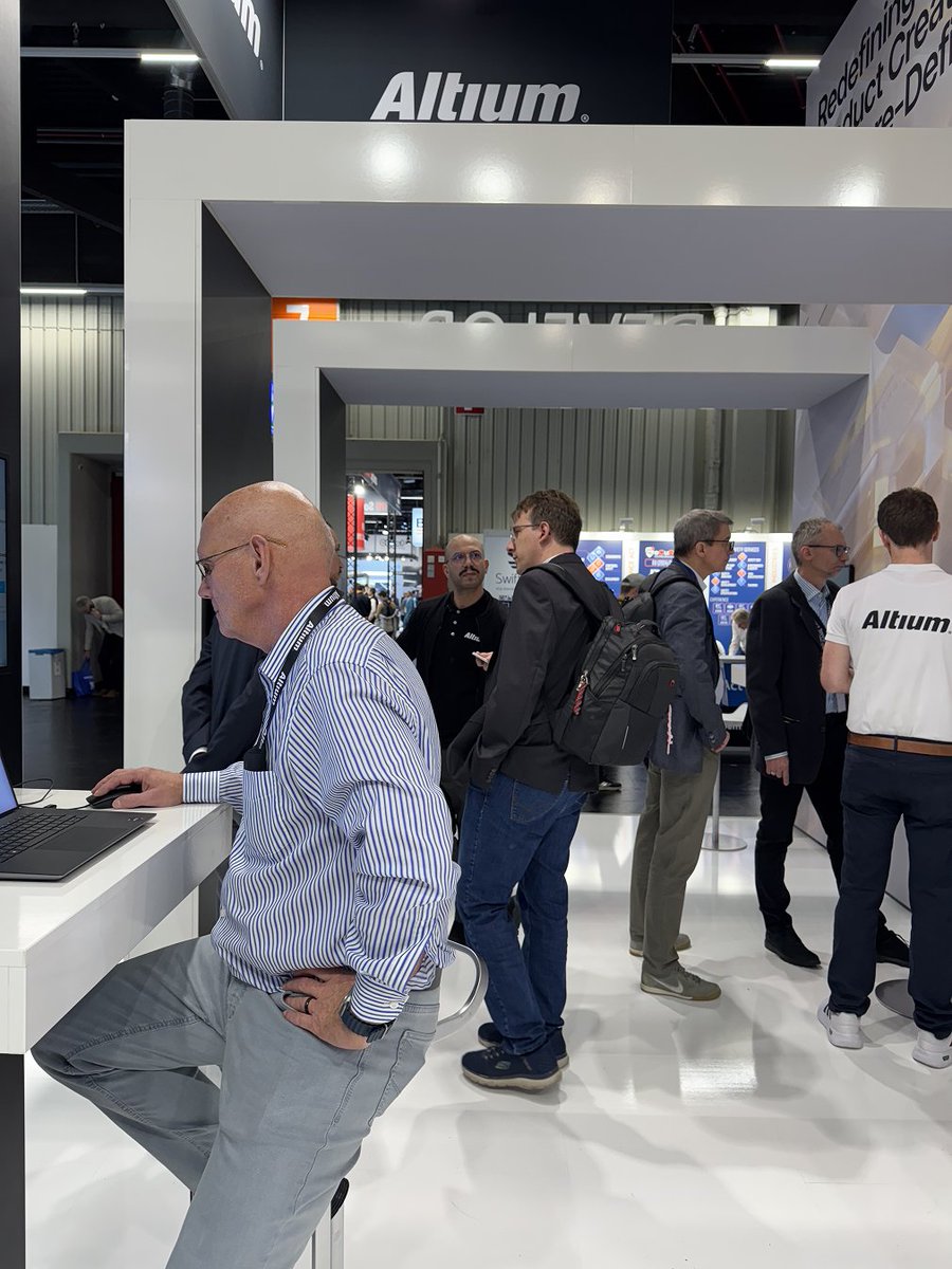 altium's tweet image. SPS 2025 – Day 2 Is Heating Up!

Our team is back on stage showcasing Altium Agile live, hands-on, and in both English &amp;amp; German. If you’re at SPS 2025: come by Hall 6, Booth 330, and bring your toughest workflows. We’re here for it.

#SPS2025 #SmartProduction #Altium