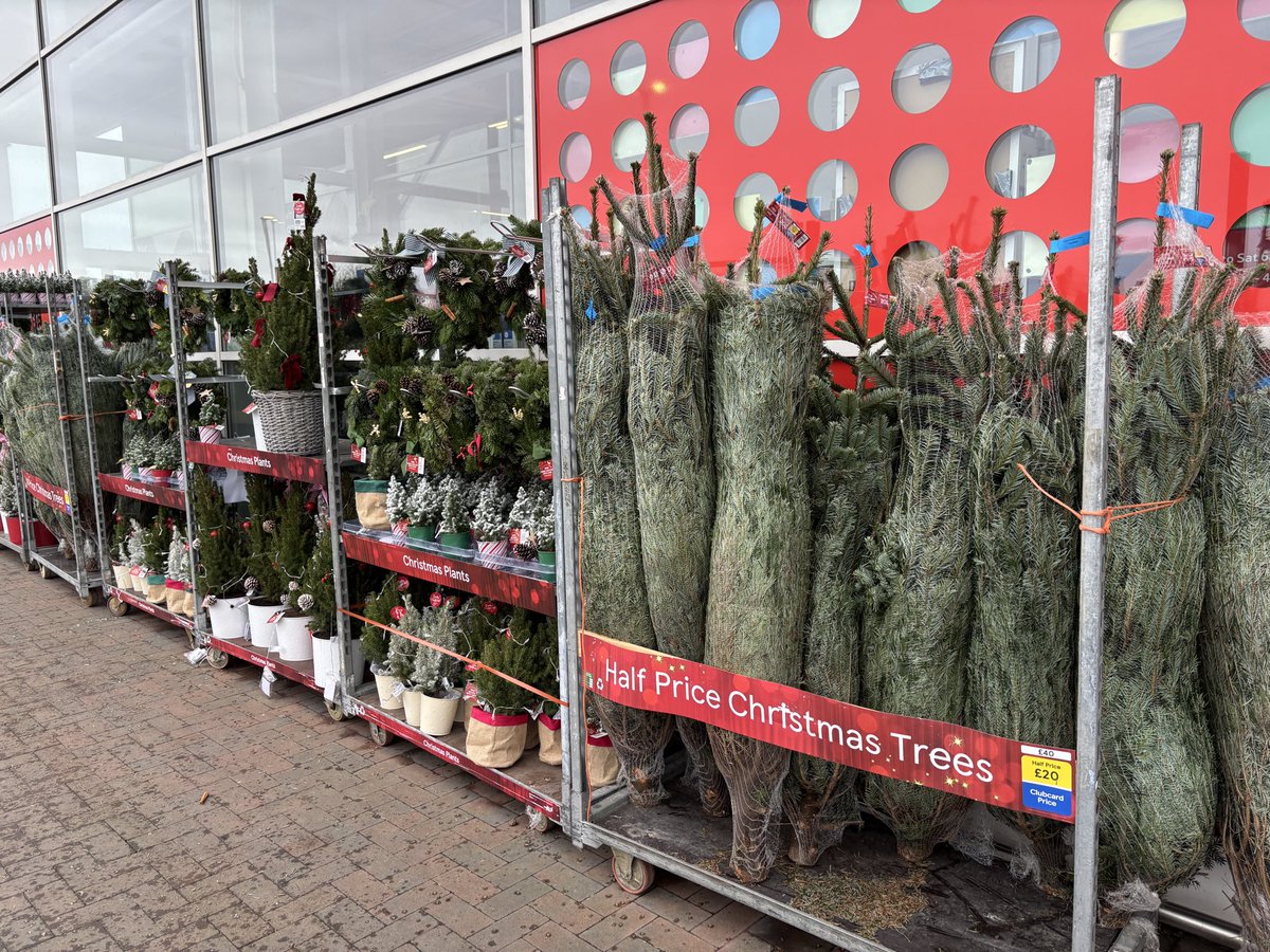 How could you Tesco?! No mention of the word Christmas anywhere!!