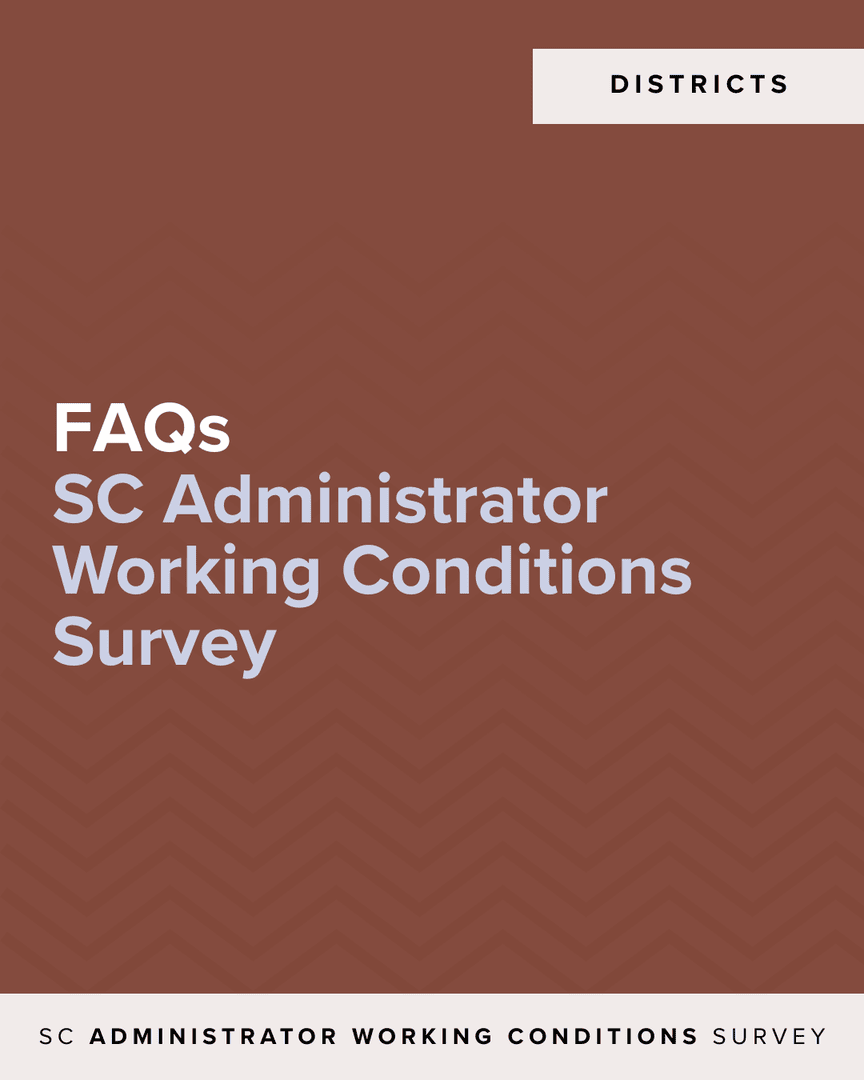 SCTEACHERtweets's tweet image. The SC Administrator Working Conditions Survey is uniquely designed to study the perspectives of school administrators in #SC.

District leaders, submit school administrator emails by Dec. 12 to participate!

Explore FAQs: heyor.ca/qmO1FV

#scschools #educator #k12