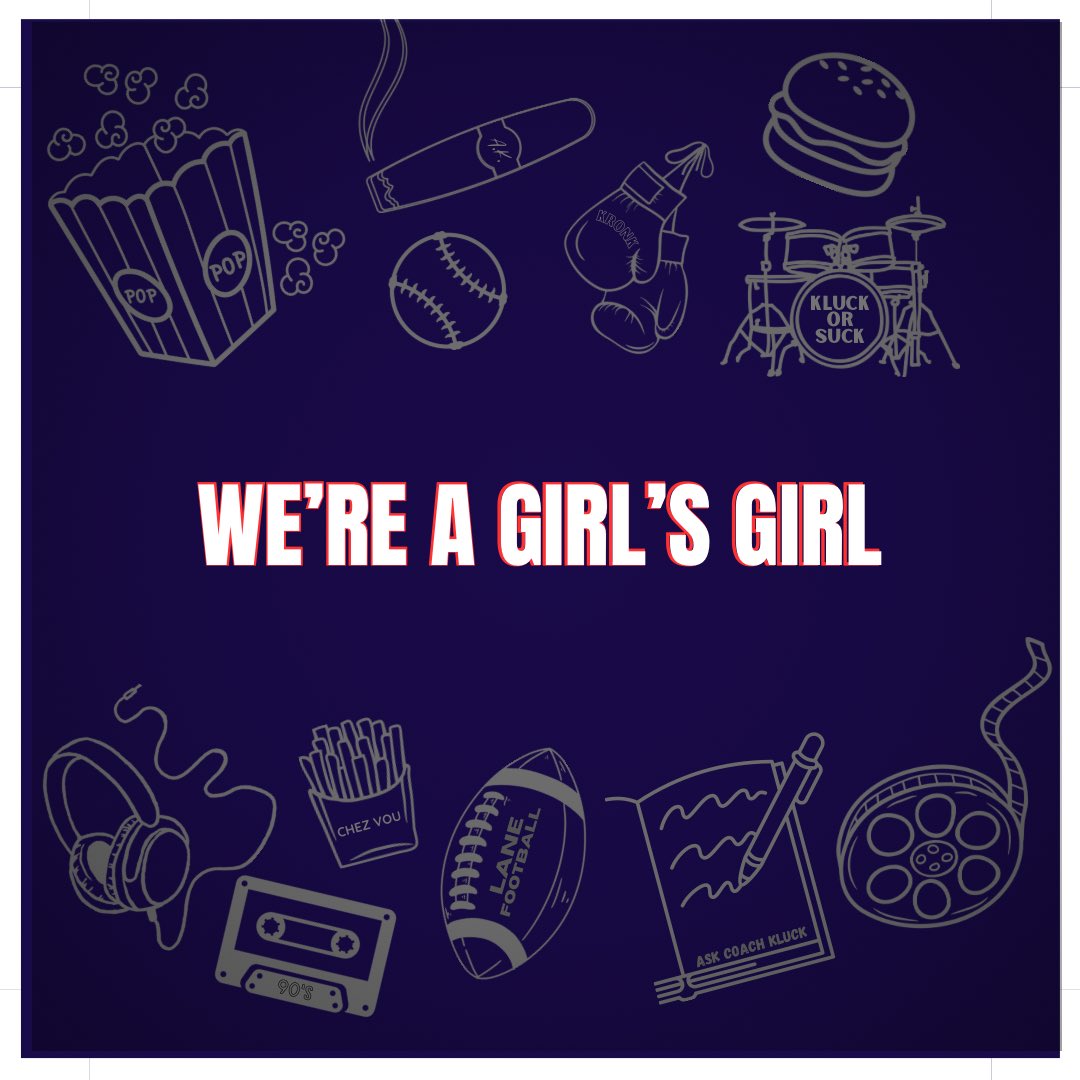 kluckcast's tweet image. TODAY'S EPISODE TOPICS INCLUDE:
- Performative males
- Wedding pet peeves
- Ted's into rap

KLUCK BEANIE: ebay.us/m/51Jjek

KLUCK HEADBAND: ebay.us/m/xGwUyF