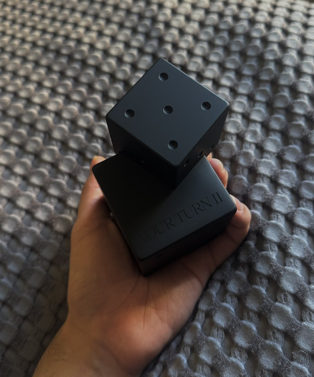 It’s here and it smells so GOOD! 🖤🎲