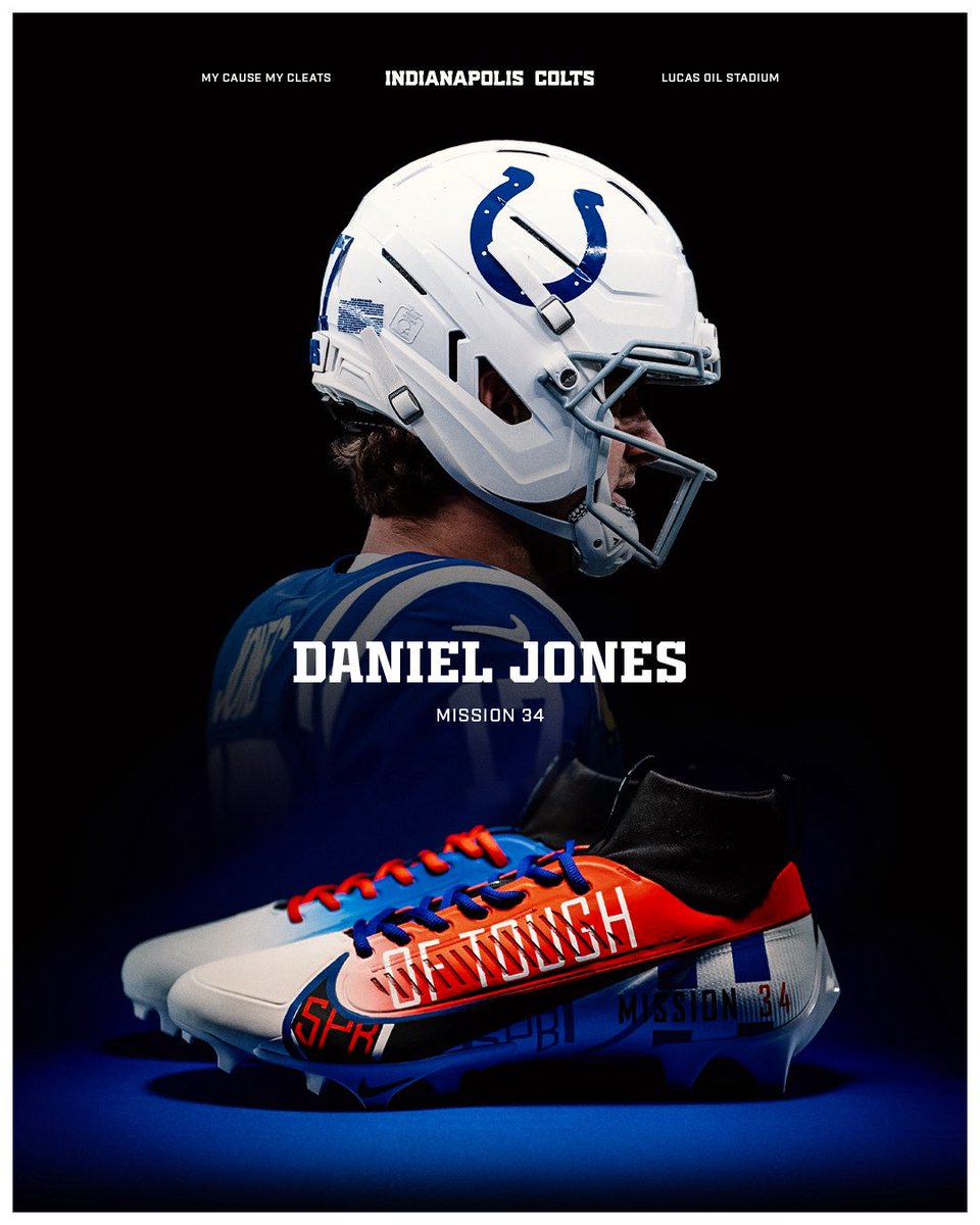 Colts's tweet image. this sunday means more for Daniel Jones 💙