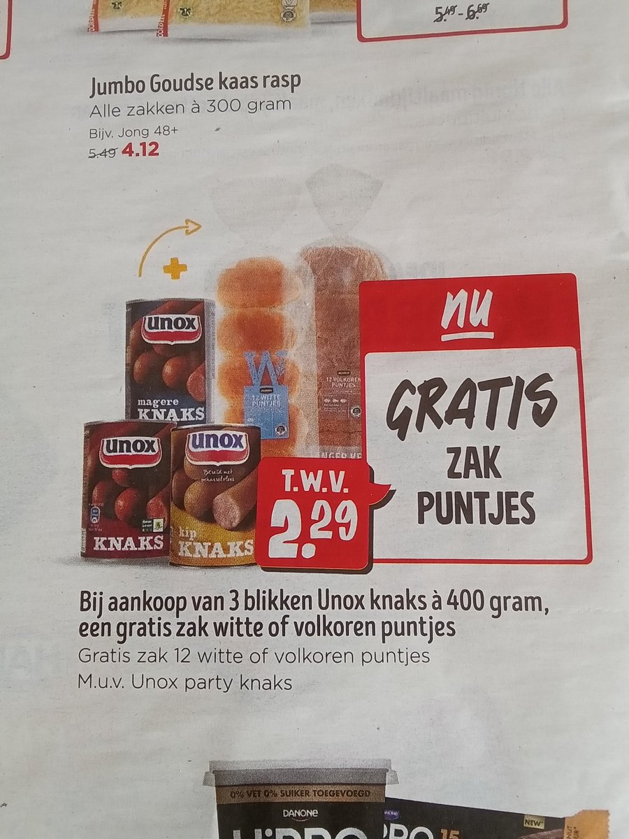 Hallo Jumbo! Jullie zouden toch geen kiloknallers meer doen? En waar zijn de vegetarische knakworsten?