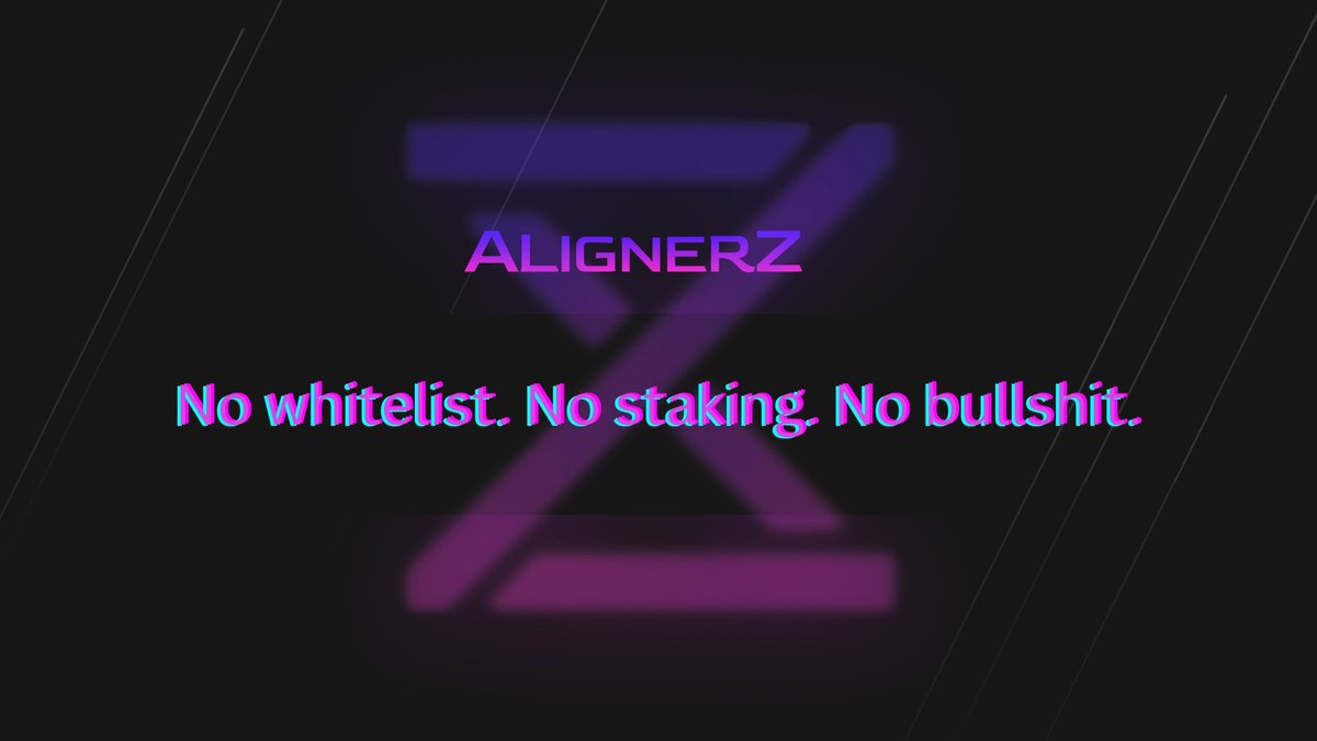 justprotocol's tweet image. Can we all agree that @Alignerz_ might have just cracked the code to what we actually call a FAIR LAUNCH?

Cause how is it even fair if Only a set of users can get on it?

Or only a set of users can be profitable - The old ways.

But with alignerz, 

there is no whitelist -…