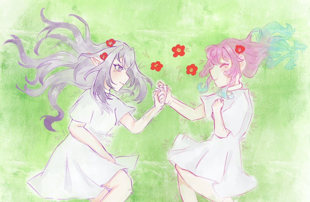 amacore_'s tweet image. if you saw it before no you didn’t…
more of the alnst-amphoreous au~ 🦄🦋
#hyarice #castocine