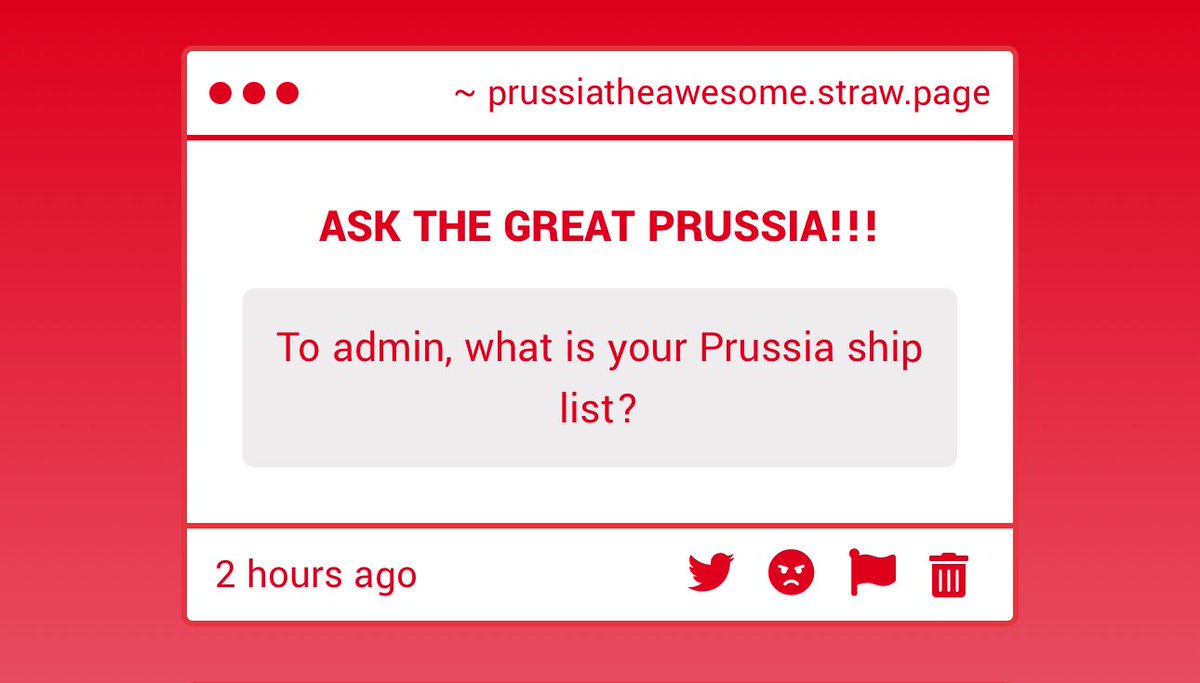 THEEprussia's tweet photo. // i like prumano pruhun pruita hmmm thats the only ones i know im open ears to other ships as long as theyre not illegal or weird https://t.co/0miVOzgQ6M