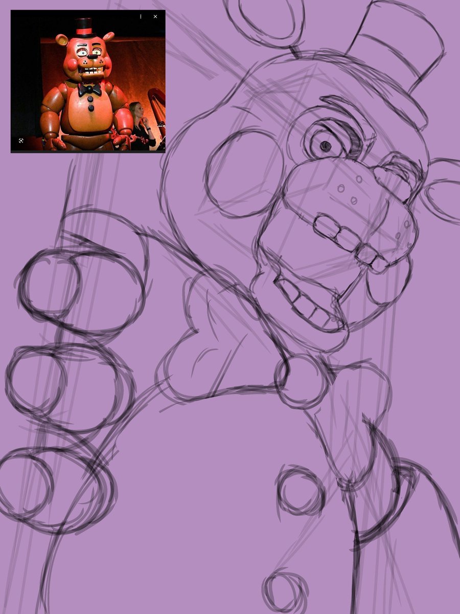 NickSArtist587's tweet image. Back on that fnaf grind 
sorry for the lack of Fnaf art honestly 
Took a break from it and tbh it kinda help expand my skill on different stuff