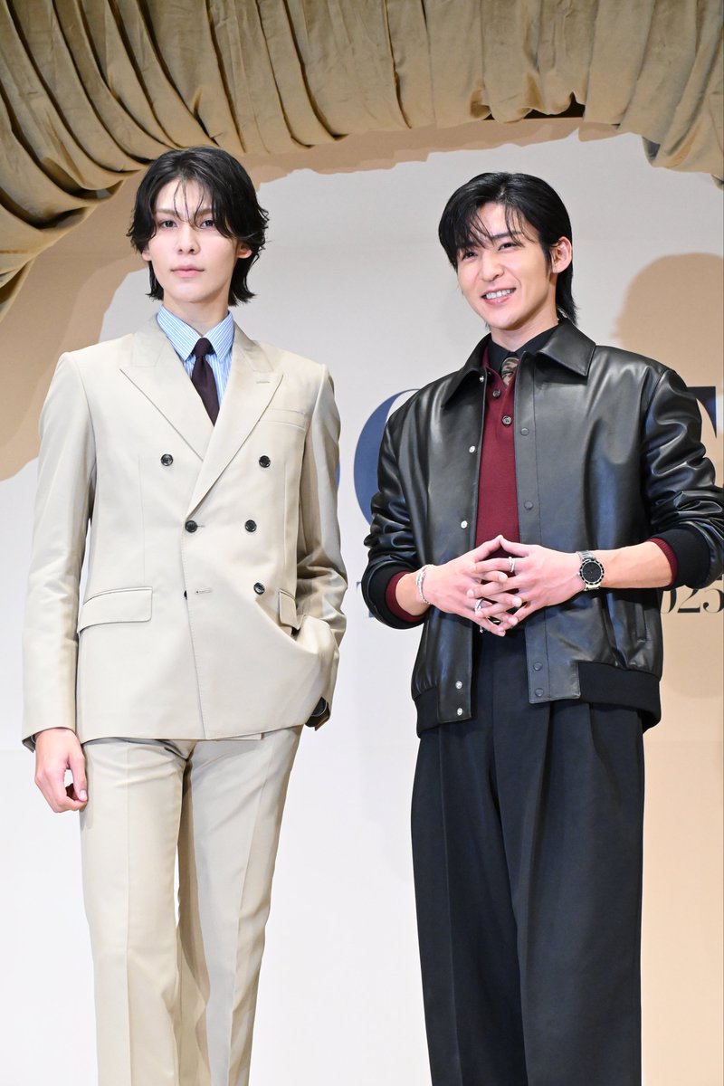 SnowMan #目黒蓮 さんと #ラウール さんが登壇された #TheOnesToWatch