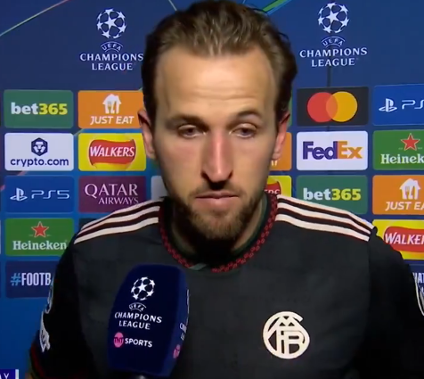 TouchlineX's tweet image. 🚨🗣️ Harry Kane: &quot;I&apos;m sure we&apos;ll see them Arsenal again in the latter stages of the competition, so we look forward to that.&quot;