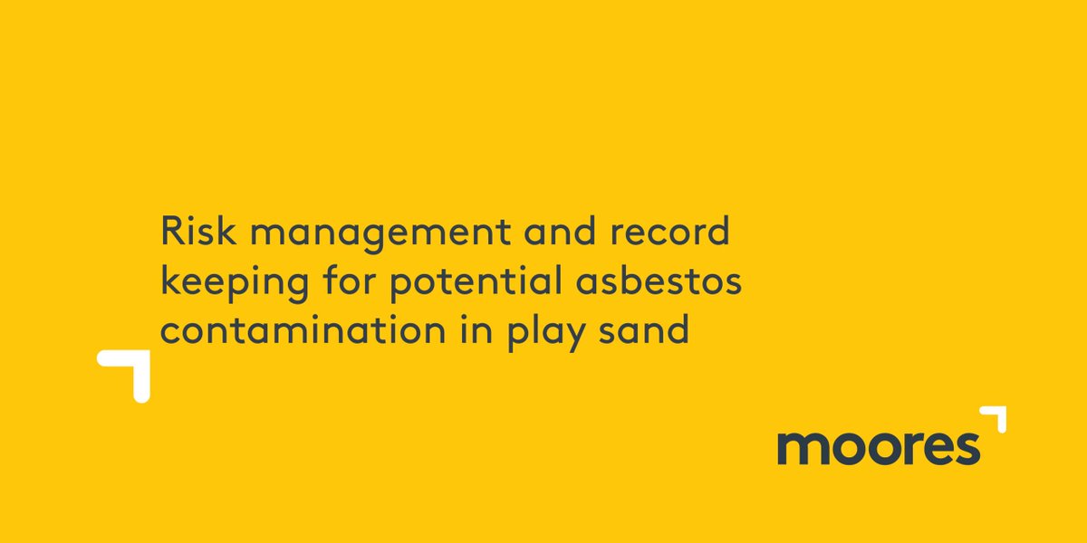 This month, the Australian Competition and Consumer Commission issued three recall notices following the detection of asbestos in imported coloured and decorated sand products used by children for play and craft activities. 

buff.ly/PgnVr7c