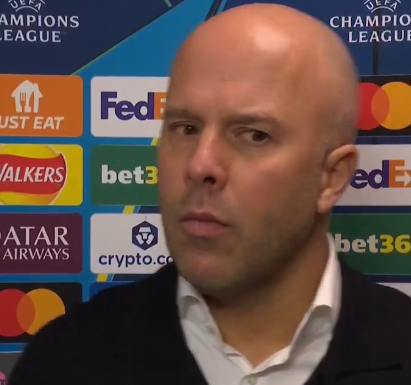 TouchlineX's tweet image. 🚨🗣️ Arne Slot when asked if he is worried about his job: &quot;No, I&apos;m not worried. My focus is on other things than worrying about my own position.&quot;