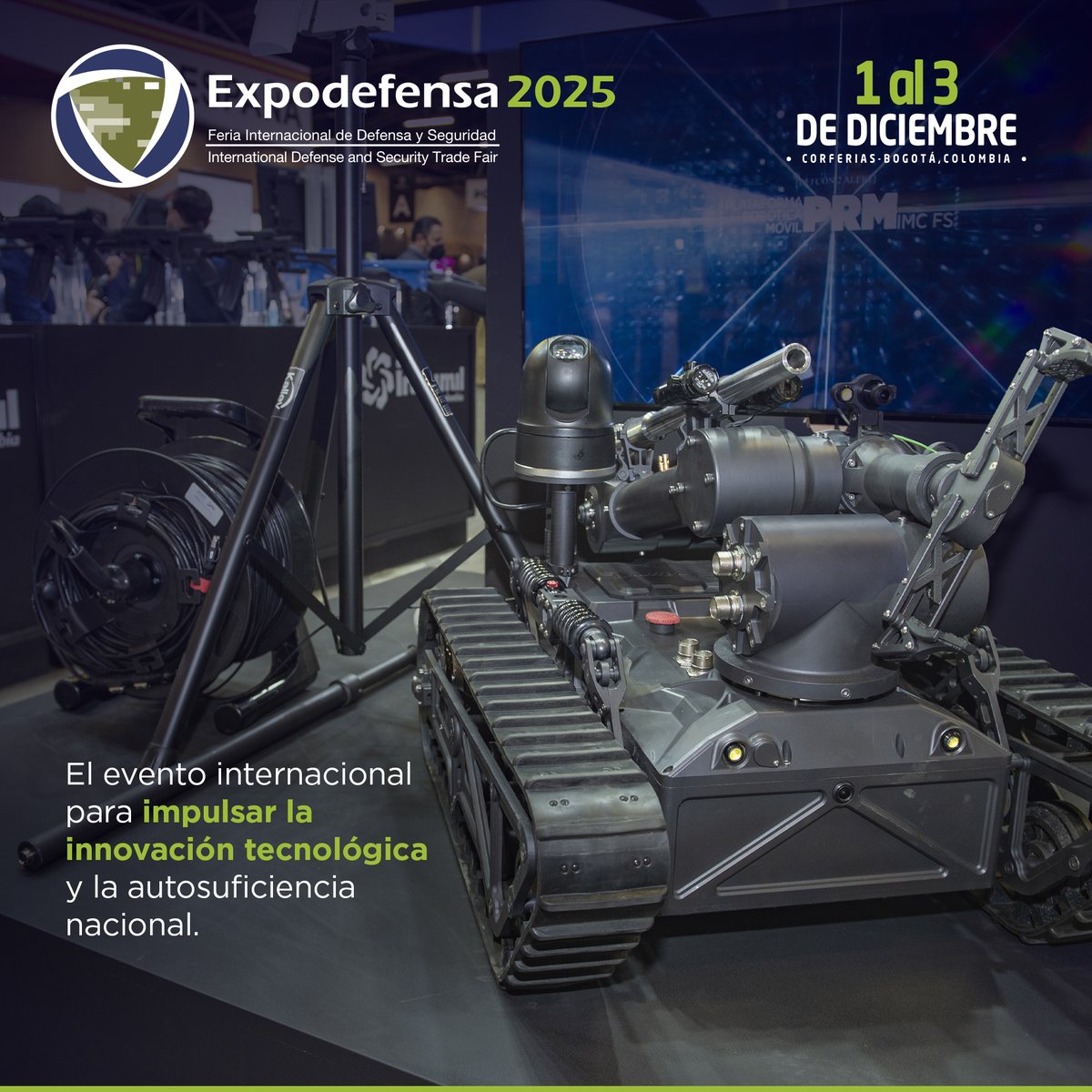 COL_EJERCITO's tweet image. Luego de 15 años de trayectoria, ExpoDefensa llega a la décima versión para 2025, la cual pretende convertirse en la más ambiciosa y fructífera hasta el momento. 

Más información en &amp;gt;&amp;gt;&amp;gt; expodefensa.com.co/es/