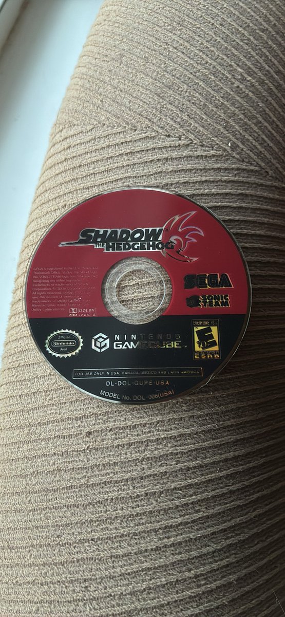 SoopHwoop's tweet image. Does anyone want to buy my copy of Shadow The Hedgehog for the GameCube?? It’s a game about a hedgehog named Shadow.