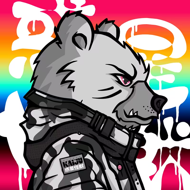 bears? BEARS?? Yea I got your bear right here.
WE DON'T QUIT HERE IN THE ACIDVERSE

COLLECT. STAKE. CUSTOMISE
WE ARE PLANET KAIJU
