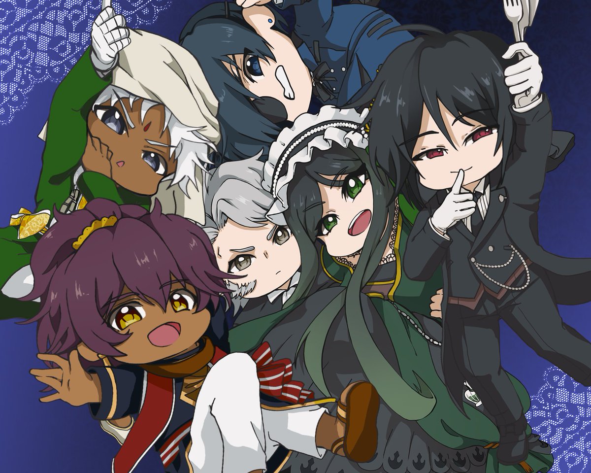 xkzy8_'s tweet photo. SQUAD after all these years I've finally cooked up more dangle charms. Ciel?? Soma?? Agni?? Sieglinde?? even Wolf⁉️⁉️⁉️ and seb I guess. all the besties

&amp;&amp; BONUS I'm hosting a small black friday sale across my store 👁️ link below!!

♡ + ↻ ! 
#Blackbutler #黒執事 #kuroshitsuji https://t.co/cc4wAqC8c6