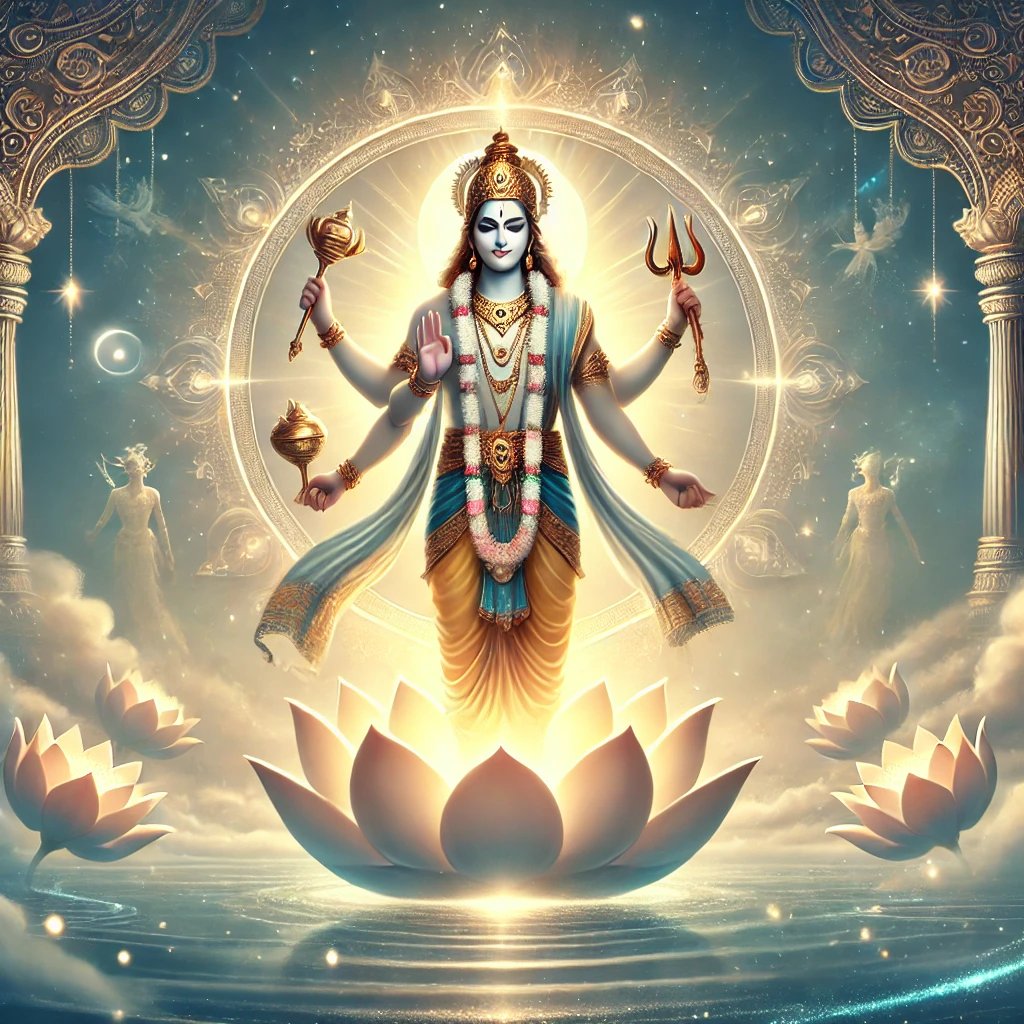 धैर्य वही रख सकता है जो अपनी शक्ति और सत्य पर विश्वास करता है।
मेरे प्रिय भक्त, याद रखो —
संकट चाहे कितना भी बड़ा हो,
सही कर्म, शांत मन और दृढ़ संकल्प
हर बाधा को अवसर में बदल देते हैं।

जिस हृदय में करुणा है और विचारों में संतुलन,
वहीं भगवान विष्णु का साक्षात् वास होता है।