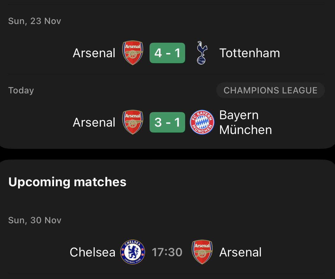 Two down, one to go. This weak London club will see bad things