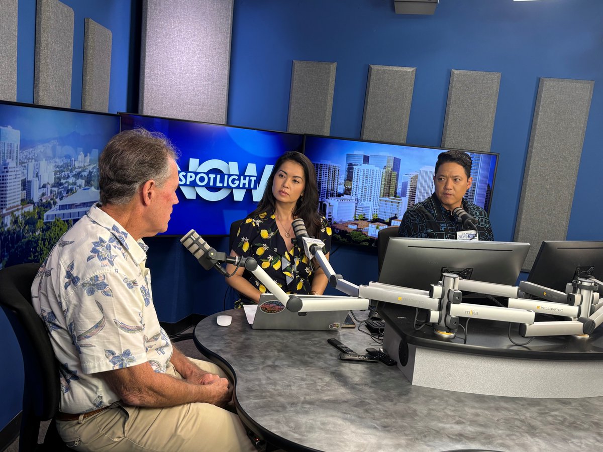 RepEdCase's tweet image. On Spotlight Now w/ Yunji De Nies and Ryan Kalei Tsuji, we covered my thoughts and efforts on the cost of living, Trump administration, healthcare, federal funding for Hawai’i, military presence in Hawai’i and leases, tariffs, my Walk Stories, division in our country, getting…