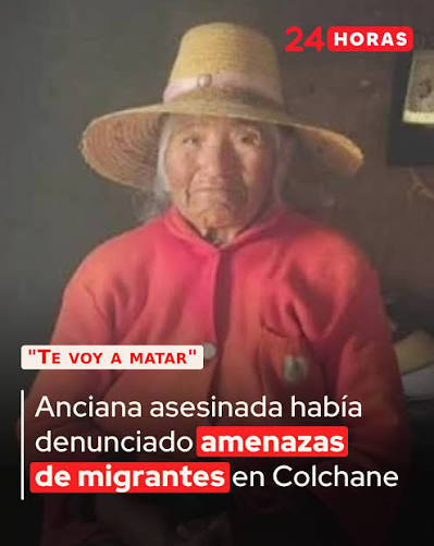 El_Pacificador3's tweet image. #Araya #molsave
#huenchumilla #Frei
#Araya
Maximiliana Mamani, aymara de 85 años.
Denunció robos y amenazas de muerte por parte de caribeños irregulares, y la asesinaron a golpes.
Lo bueno es que están las femeninas sororas.