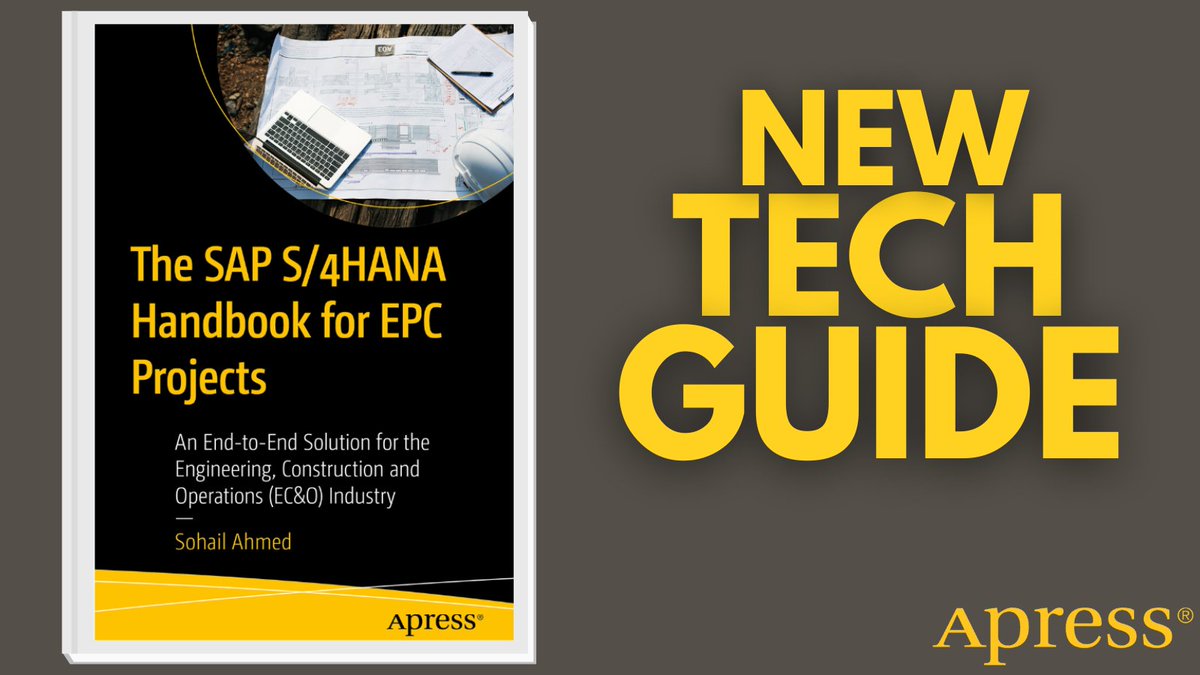 Apress's tweet image. 🏗️ Managing complex EPC projects? Discover how SAP S/4HANA streamlines planning, procurement &amp;amp; execution across the EC&amp;amp;O industry. Includes real-world refinery upgrade use case! 📚 #SAP #EPCprojects #ConstructionTech #ProjectManagement #S4HANA

🔗 ow.ly/7JLK50X6qv9