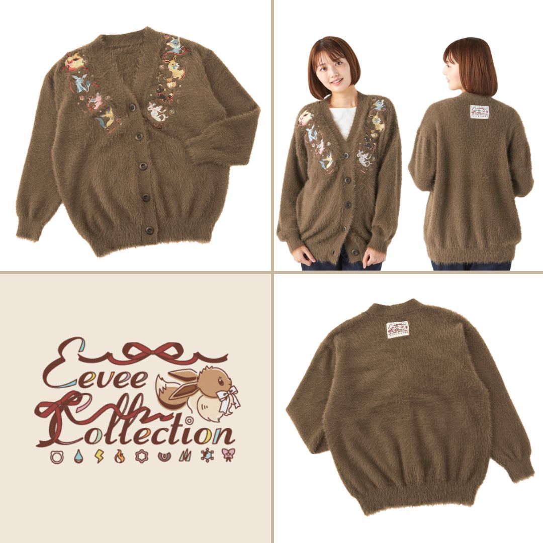 mecchaJP's tweet image. Pokémon - Eevee Collection Cardigan 🐾✨ Available Now at the link below! 
🛑 buff.ly/wzGiZ1I