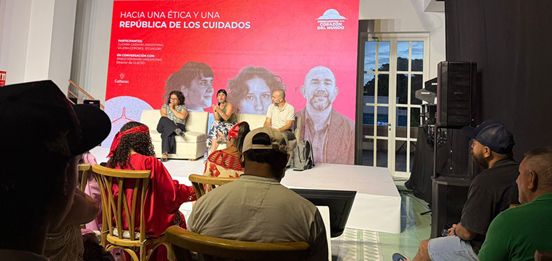 📡 Hacia una ética y una república de los cuidados

📆 Transmitido el 07/11/25

💻🖥️📲 youtube.com/watch?v=XaP0zO…

👥 Participaron: Pablo Vommaro con  Luciana Cadahia (Argentina) y Valeria Coronel (Ecuador)
📌Organizó: Ministerio de las Artes, las Culturas y los Saberes