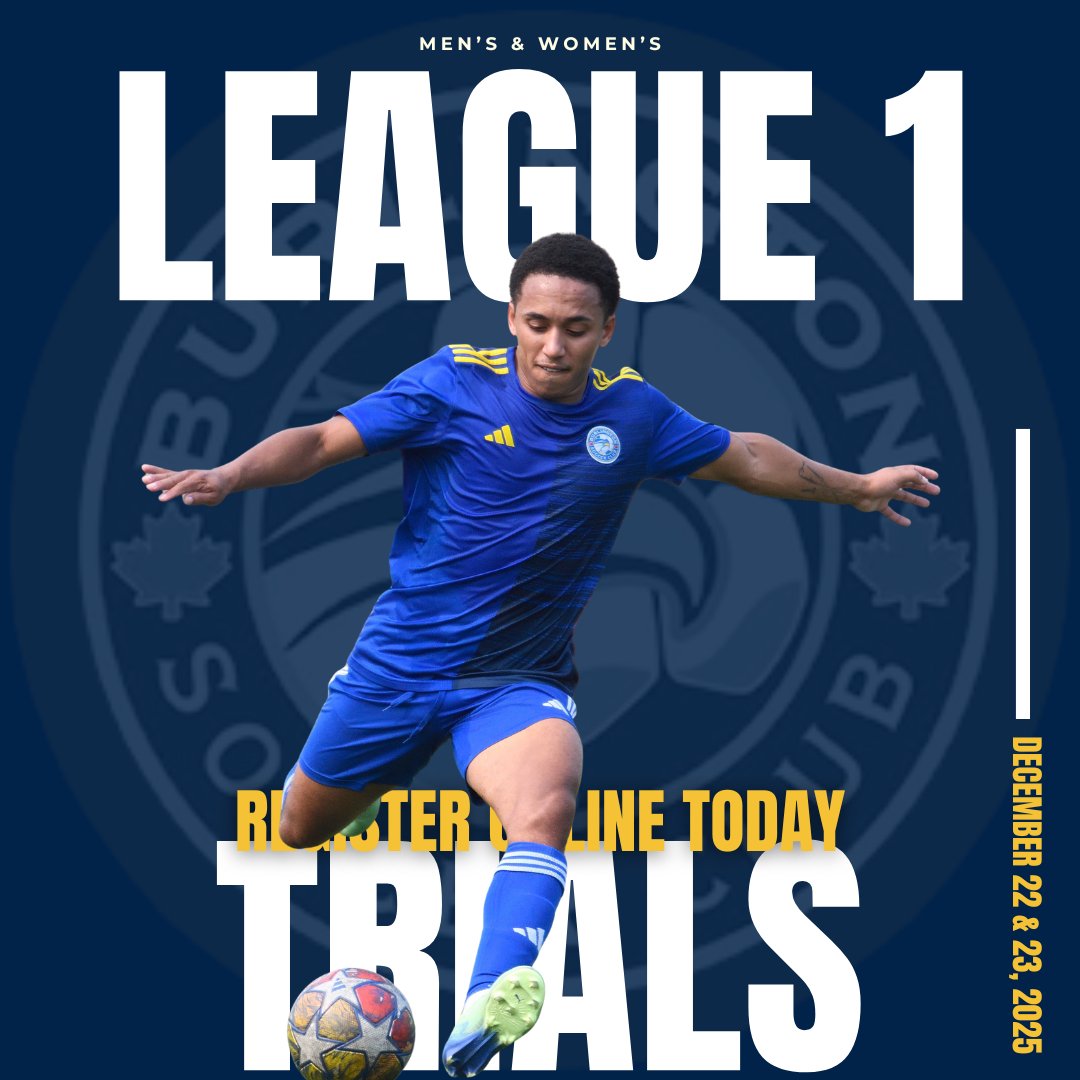 burlsoccer's tweet image. 📢They're Herrreeeeeee

Do you have what it takes?! Register for our League 1 Trials this December and find out. 

Link in bio- we'll see you there.💙💛

#wearebayhawks #league1 #trials #soccer #burlon #soccerforlife #l1trials #mensandwomens