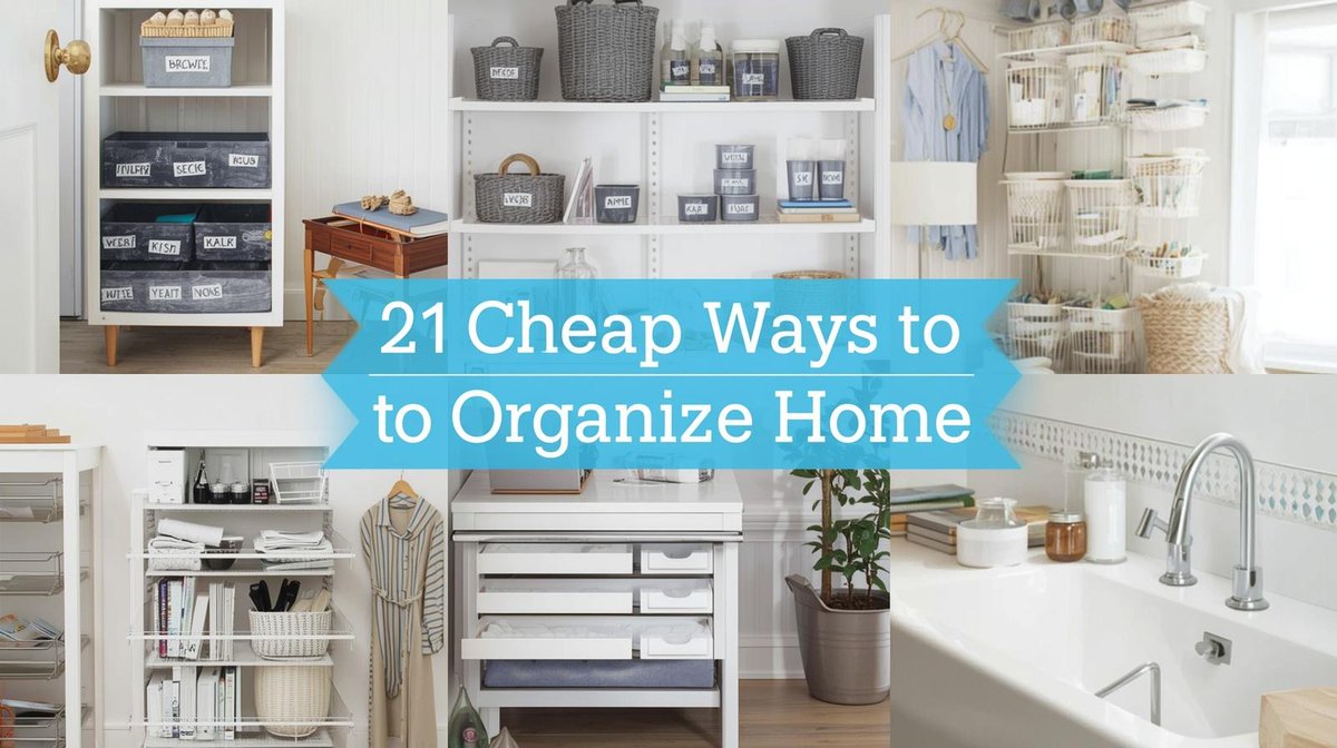 TheFrommannTeam's tweet image. Houses, apartments, and even rooms can get messy in no time! 🏠✨

Check out these 21 budget-friendly tips to transform cluttered spaces into organized havens! 🤩

#Organizing #Organization
 LocalInfoForYou.com/201890/cheap-w…
