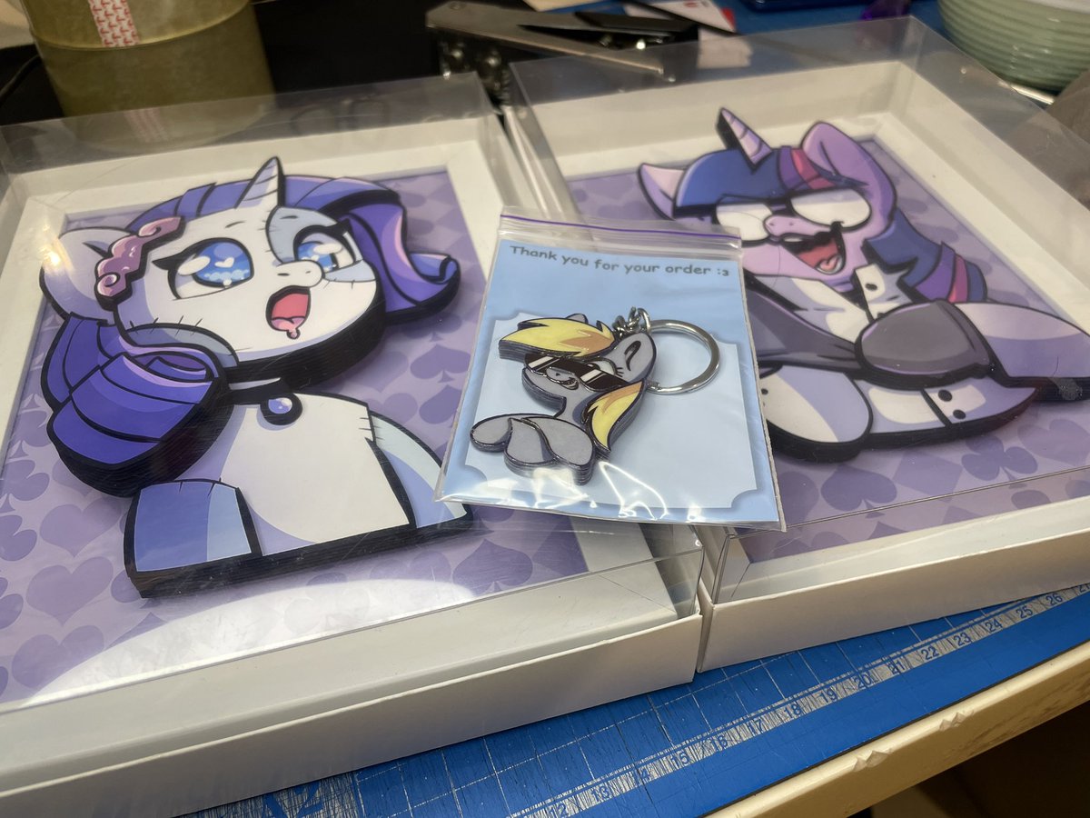 made_by_Franch's tweet image. Preparing new orders for shipment)

#mlp #pony #craft #rarity #twilight