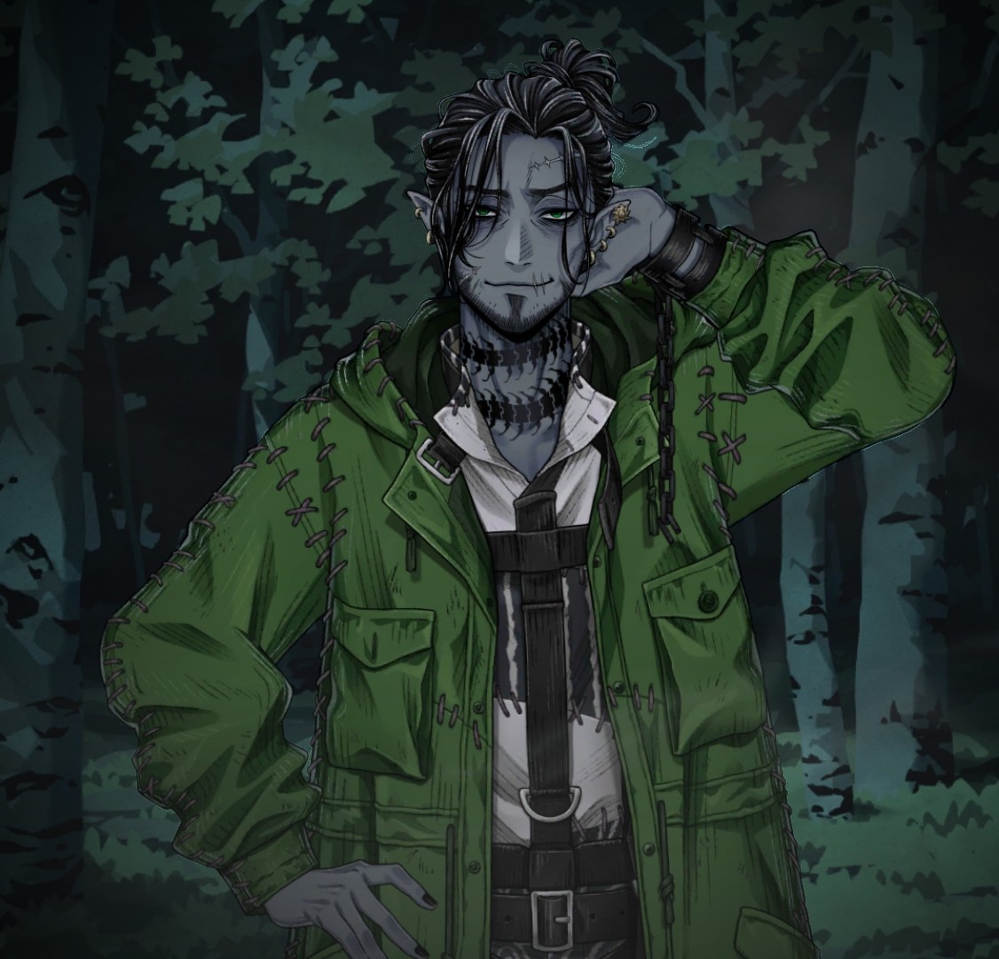 avemakio's tweet photo. スウィング色気のあるやつれた大人感がイイ…！囚人服っぽいが何処に捕らえられてたんだ？次のハロウィンでNRCに来るだろうけど大丈夫？お勤め終了後かな？
めちゃくちゃに「したい」じゃなくて「なりたい」ってとこが破壊願望より破滅願望感じて良いな…なんか湿度高そうで… https://t.co/5n24JbEtde