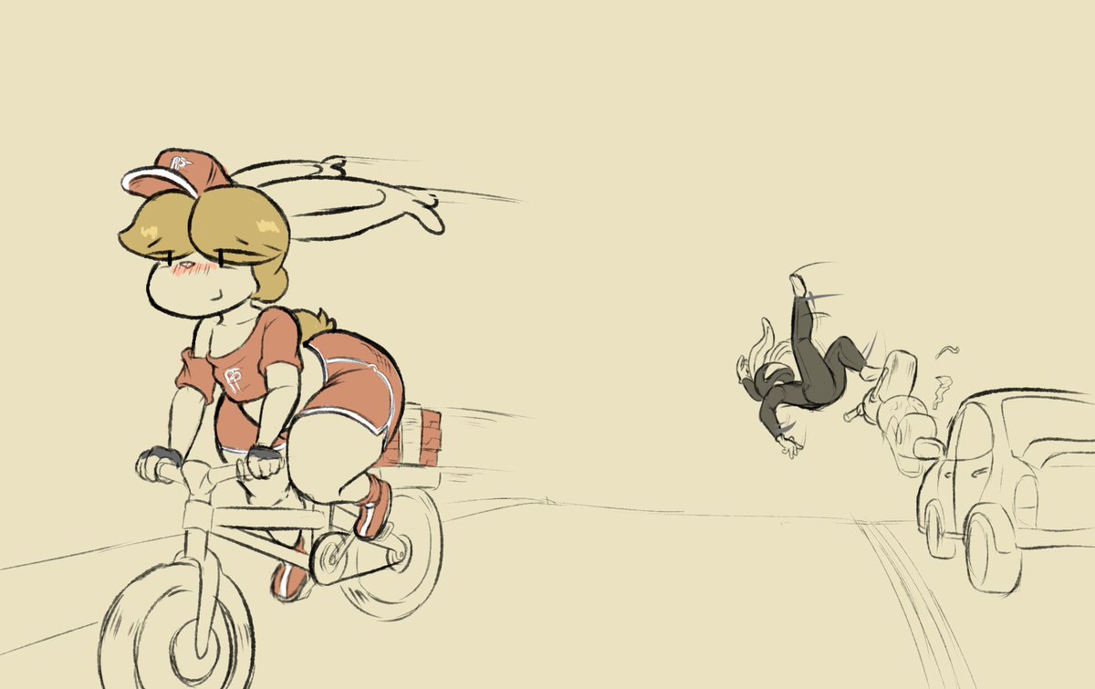 Pizza boy getting tipped even before the delivery 
(ignore the fourth panel lol)