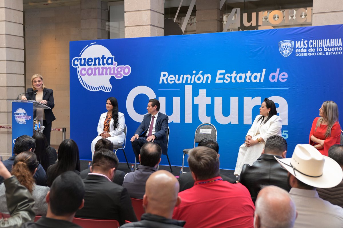 MaruCampos_G's tweet photo. En la Reunión Estatal de Cultura presentamos el Fondo de Apoyos a la Cultura Aurora Reyes, un programa con una inversión de 20 millones de pesos para acompañar, impulsar y fortalecer el trabajo de quienes crean, enseñan y transforman desde el arte.

Con este fondo apoyaremos directamente a artistas, creadores y proyectos de todo el estado. Nuestro propósito es claro: descentralizar la cultura, abrir más oportunidades y garantizar que el acceso al arte sea un derecho para todos.

¡Cuenta conmigo!