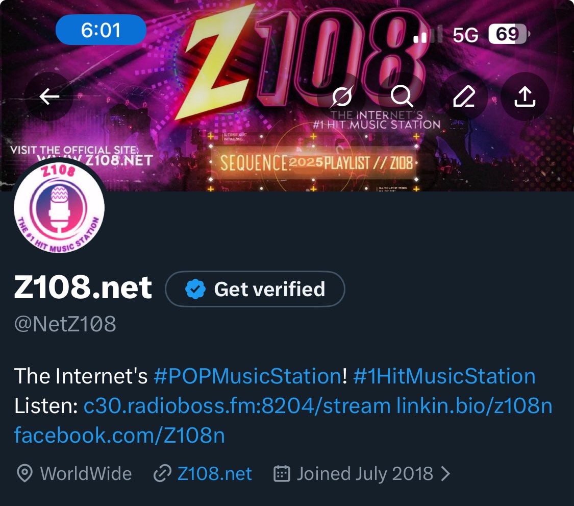 NetZ108's tweet photo. We’ve hit a new milestone with 265,000 tweets in X. Follow us for all the latest music news and your favorite HitMusic we are the Internets #1 Hit Music Station playing the best Variety with more ways to listen @NetZ108

▶️ Listen LIVE now: 
https://t.co/m48gylhjEe https://t.co/qFuH0ttasU
