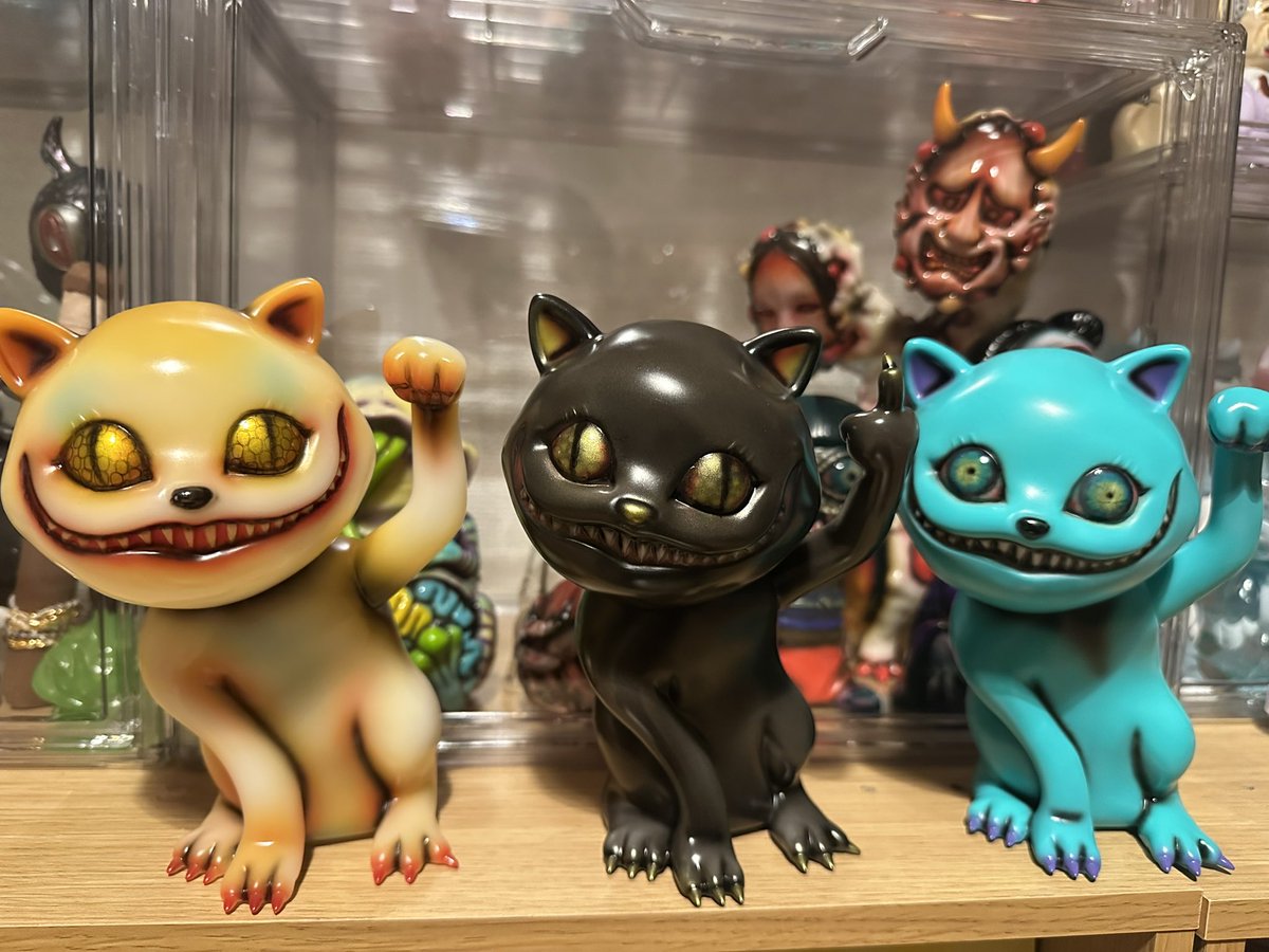 かっこわらい雑貨店さんの黒TAMAお迎えできました✨相変わらず可愛い