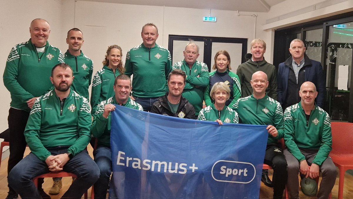 LegionGAA's tweet image. Our coaches involved in the Erasmus+ Coach Shadowing project are on their way to the Club La Santa sports resort in Lanzarote where they will shadow the aptly named 'Green Team' coaches in a number of sports.