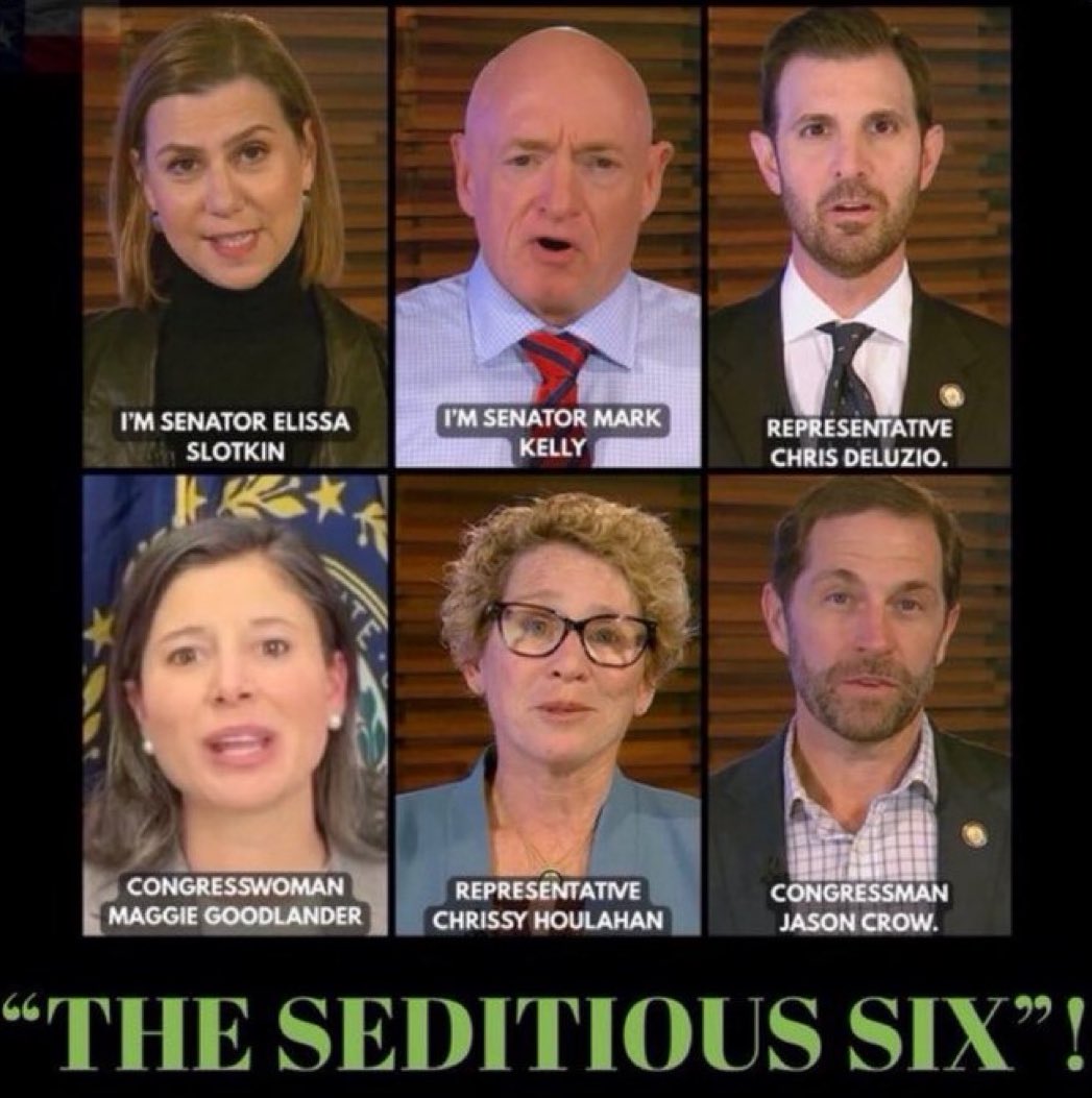 MAGAVoice's tweet image. Would you support prosecuting these Seditious Traitors ?